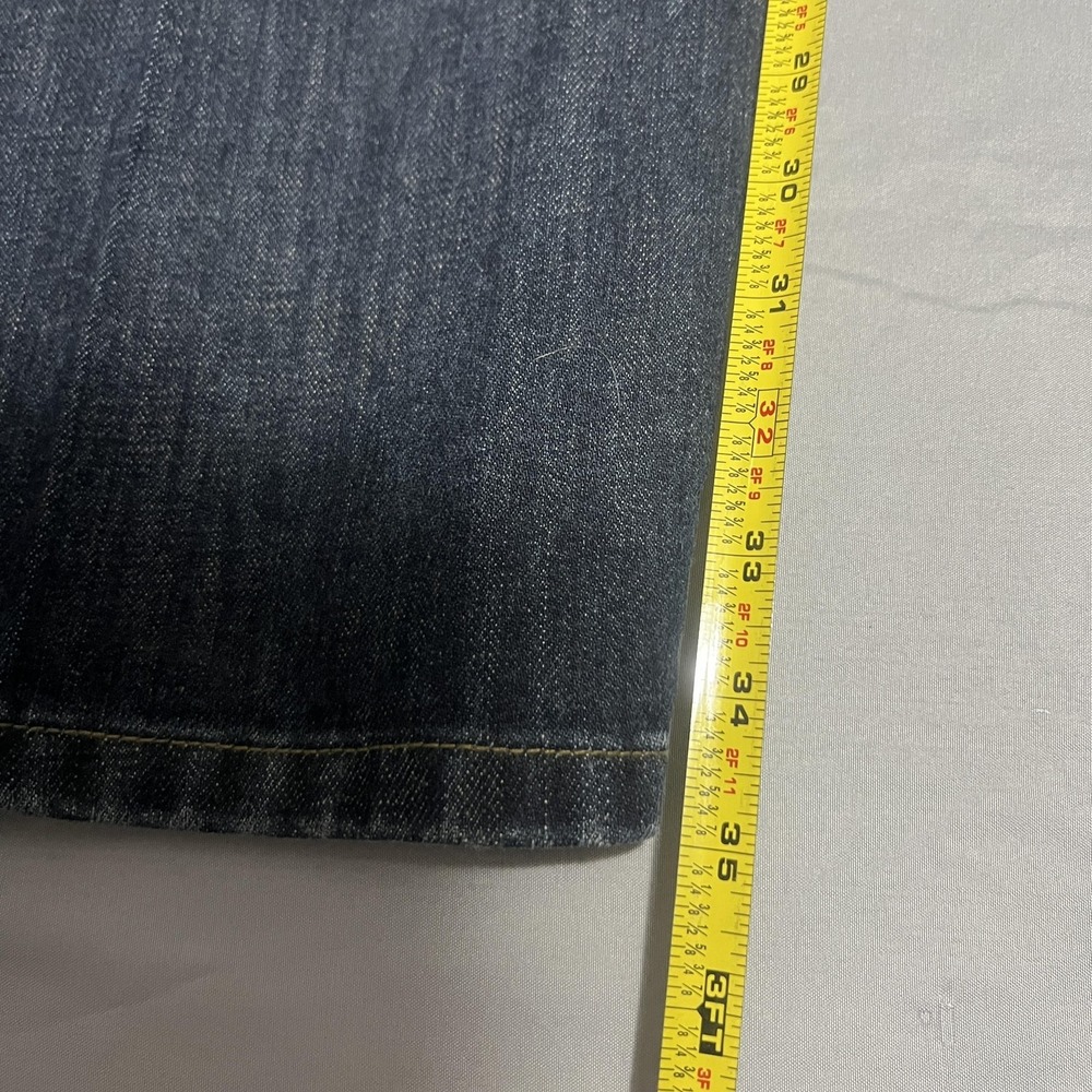 Brooklyn Xpress Collection Jeans Mens 38x34 Dark Wash Wide Leg Relaxed Denim - Picture 5 of 8